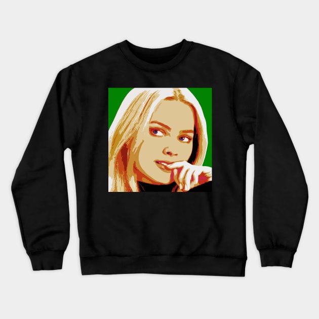 margot robbie Crewneck Sweatshirt by oryan80